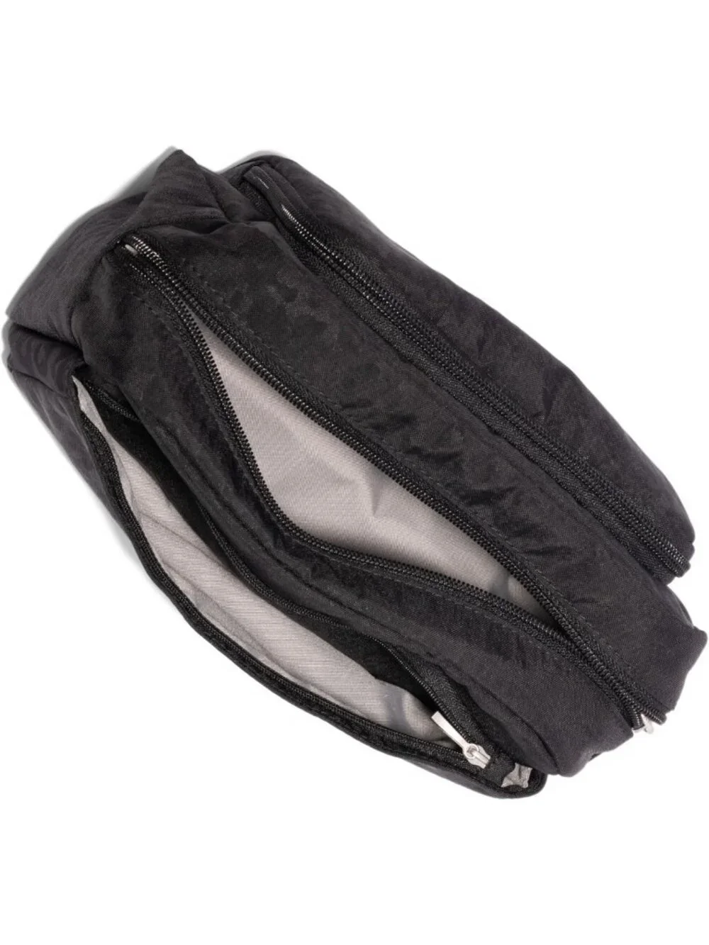 Lightweight Travel Makeup Bag with Brush Organizer - 9.4